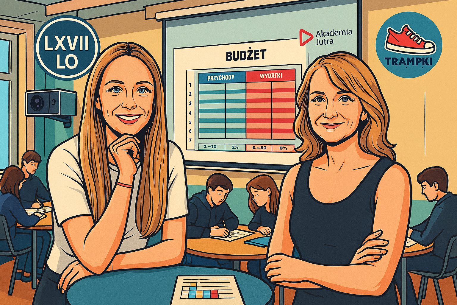 Warsztaty Akademii Jutra w 67 LO im. Jana Nowaka-Jeziorańskiego